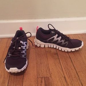 Reebok running tennis shoes - purple